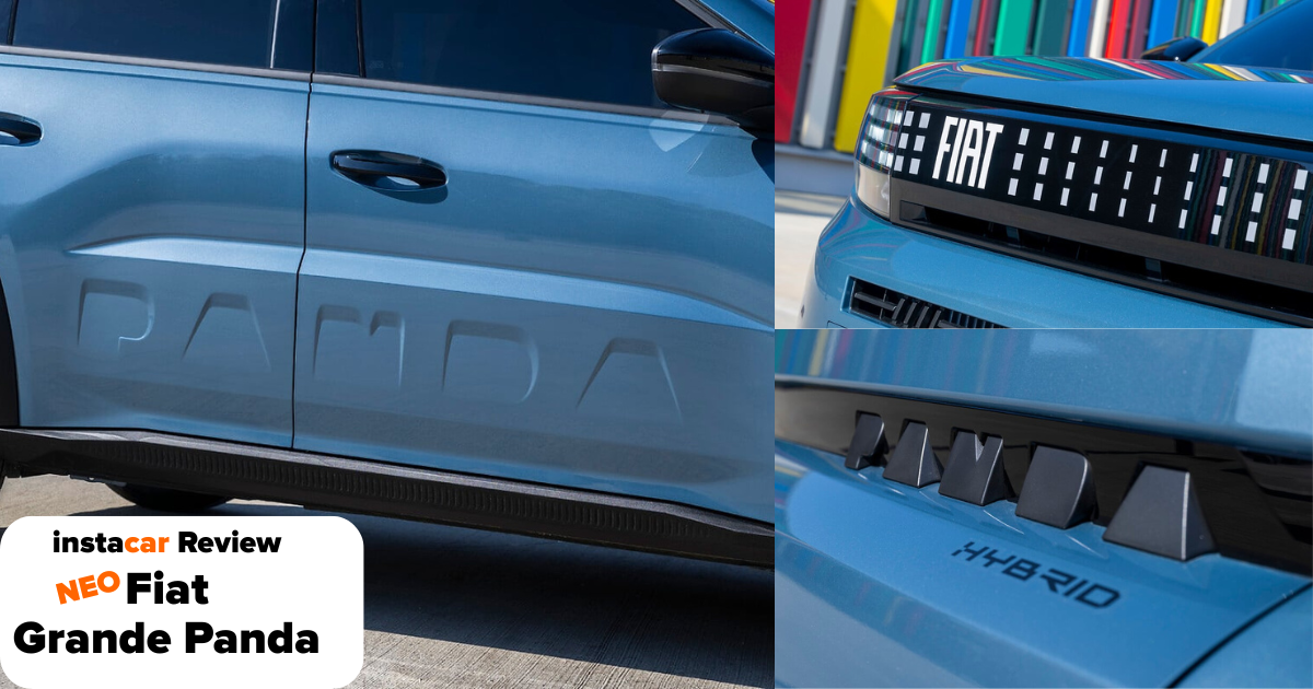 Fiat Grande Panda εξωτερικες λεπτομερειες